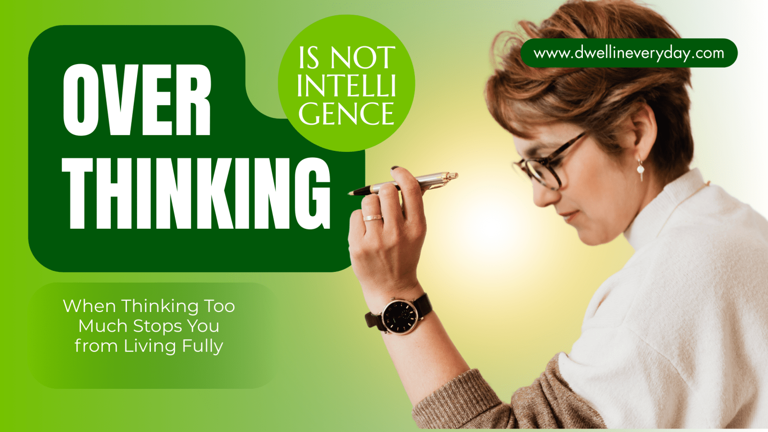 Overthinking Is Not Intelligence: Why Thinking Too Much Keeps Us Stuck