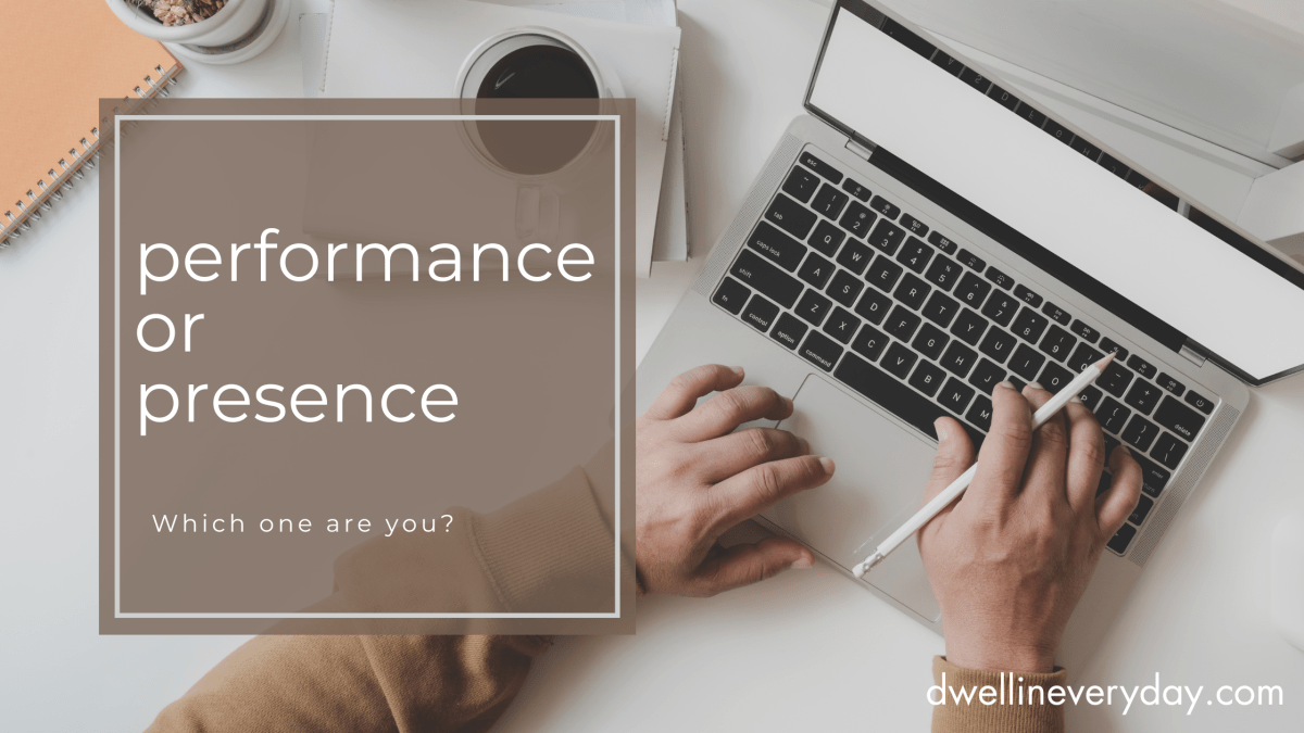 Stop Performing Productivity. Start Practicing&nbsp;Presence.